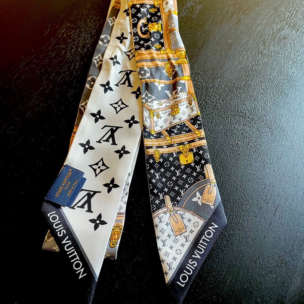 Louis Vuitton silk scarf
